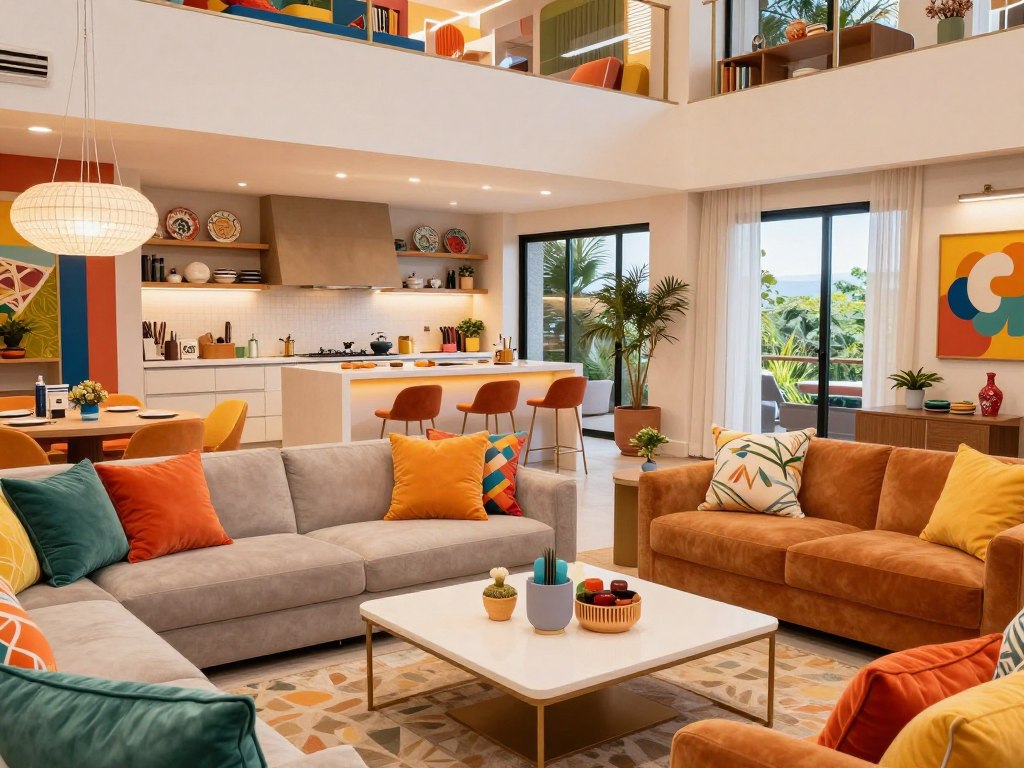 Decoração da casa do BBB 26