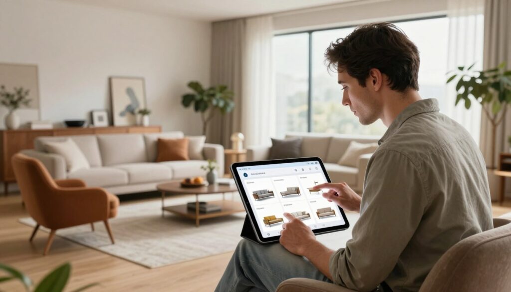 inteligência artificial na escolha de móveis